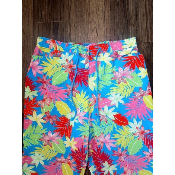 💙 Floral Sag Harbor Capris - Cotton - Picture 3 of 8